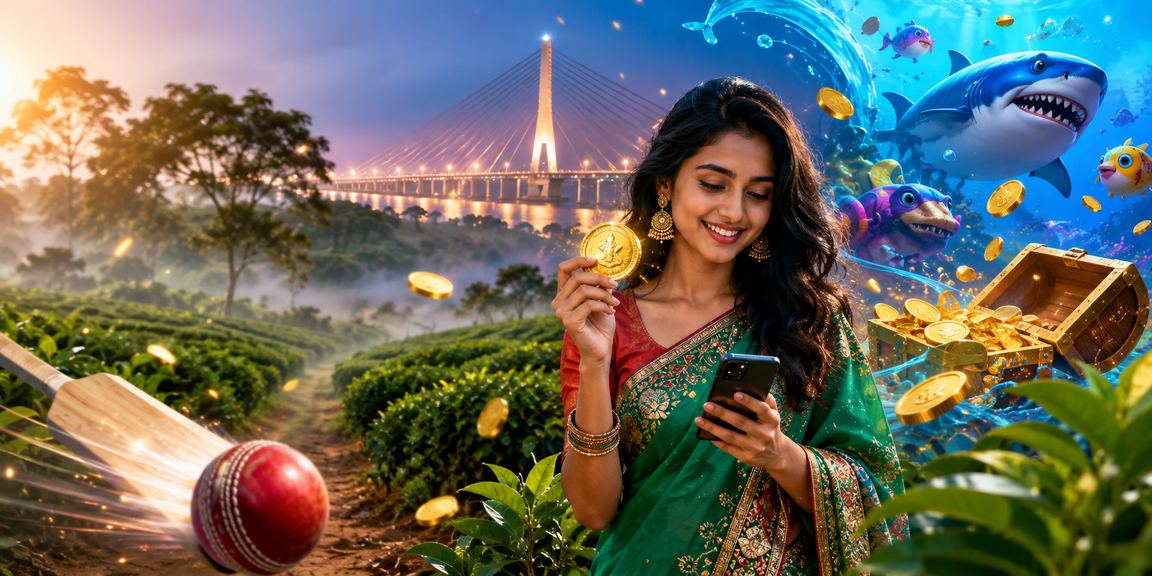 বরিশালের চা বাগানে ক্রিকেট বেটিং বিশ্লেষণের দৃশ্য